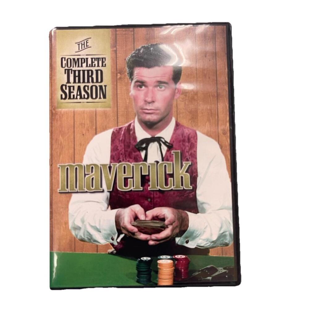 Maverick The Complete Third 3rd Season 3 Three (1958) DVD James Garner Tv H72‎